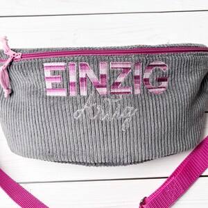 Bauchtasche Damen-Hüfttasche aus Cord-Bauchtasche gemustert-XXL Bauchtasche-geräumige Bauchtasche- Handtasche Damen-Crossbag-Geschenk Damen