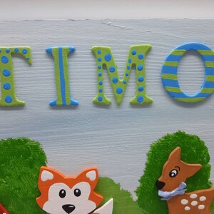 Children's Wardrobe Forest Animals, Wardrobe, Mellenkreationen, Animals ...