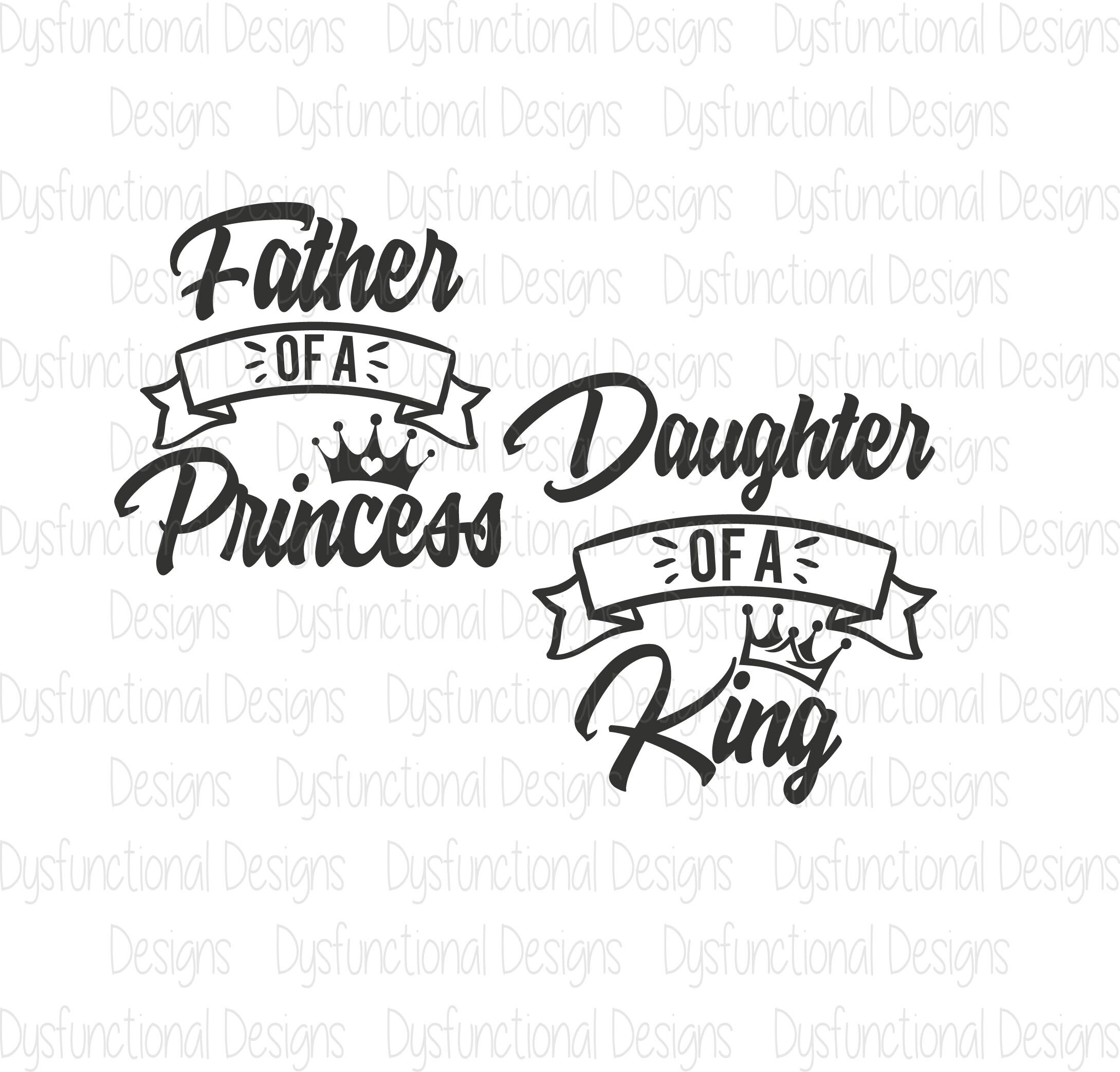 father and daughter matching