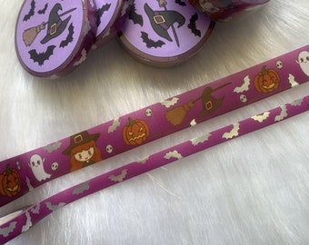 Halloween Washi Tape - Exclusive custom design by Brithzy Crafts - decorative tape for crafting and planning!