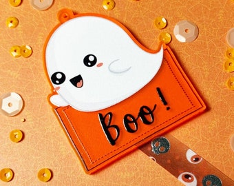 Oops quality Boo! Ghost Washi cutter - UV light color changing