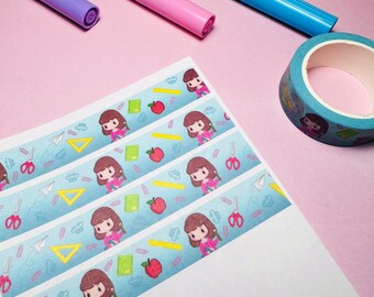 Back to School Washi Tape - Exclusive Design by BrithzyCrafts