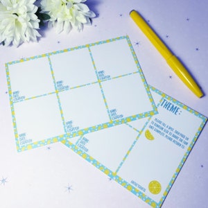 TPC - Traveling postcard - Lemons - 10x15cm