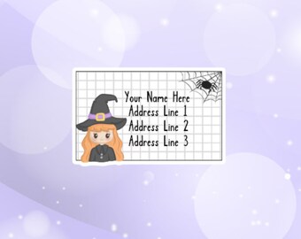 Little Witch address labels