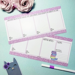 TPC - Traveling postcard - Stationery theme - DL SIZE