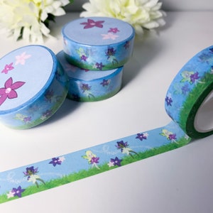 Fairy Wonderland Washi Tape - Exclusive custom design by Brithzy Crafts - decorative tape for crafting and planning!