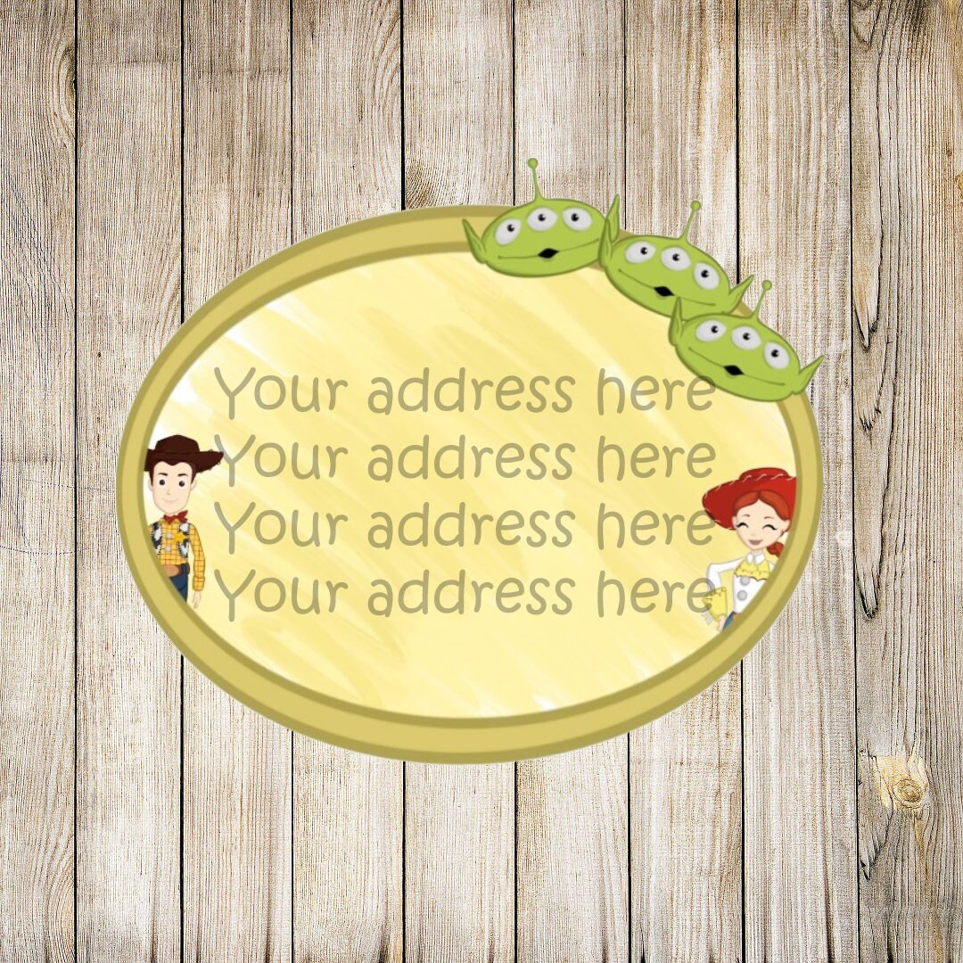 Friends Address Labels Toy Friends Address Labels - Etsy