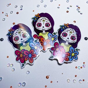 Dia de los muertos - Tag der Toten Vinyl Sticker