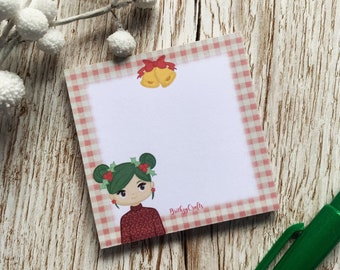 Christmas HANDMADE notepad