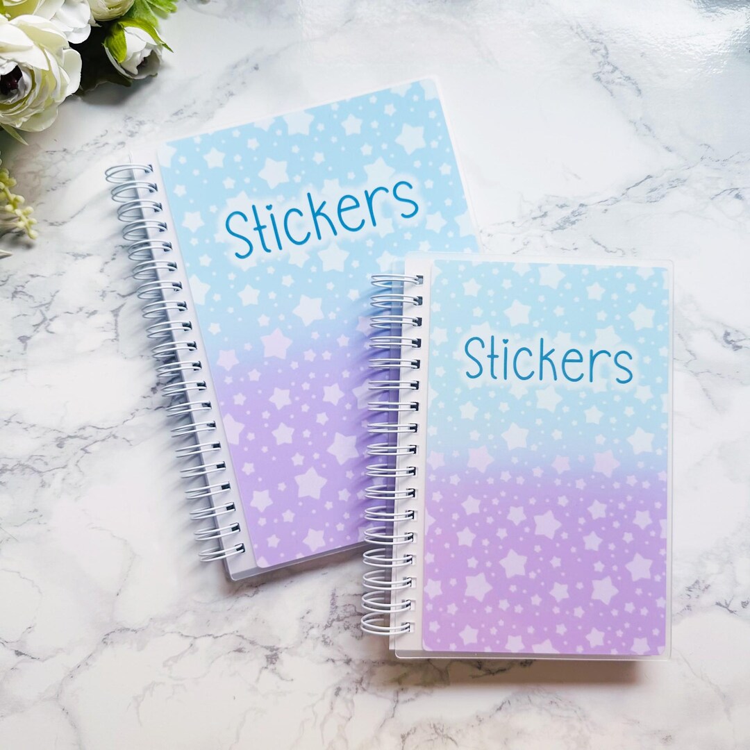 Stars - Reusable Sticker Book - Etsy
