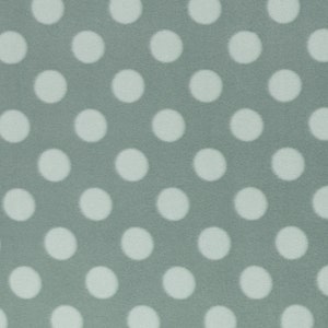 Polar Swafing Anke Dots doubleface szerokość 150 cm Kolory: Szmaragdowy / Miętowy