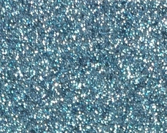 Signe de Ki, de couleur bleu clair paillettes, paillettes tissu coupe, 66 x 45 cm