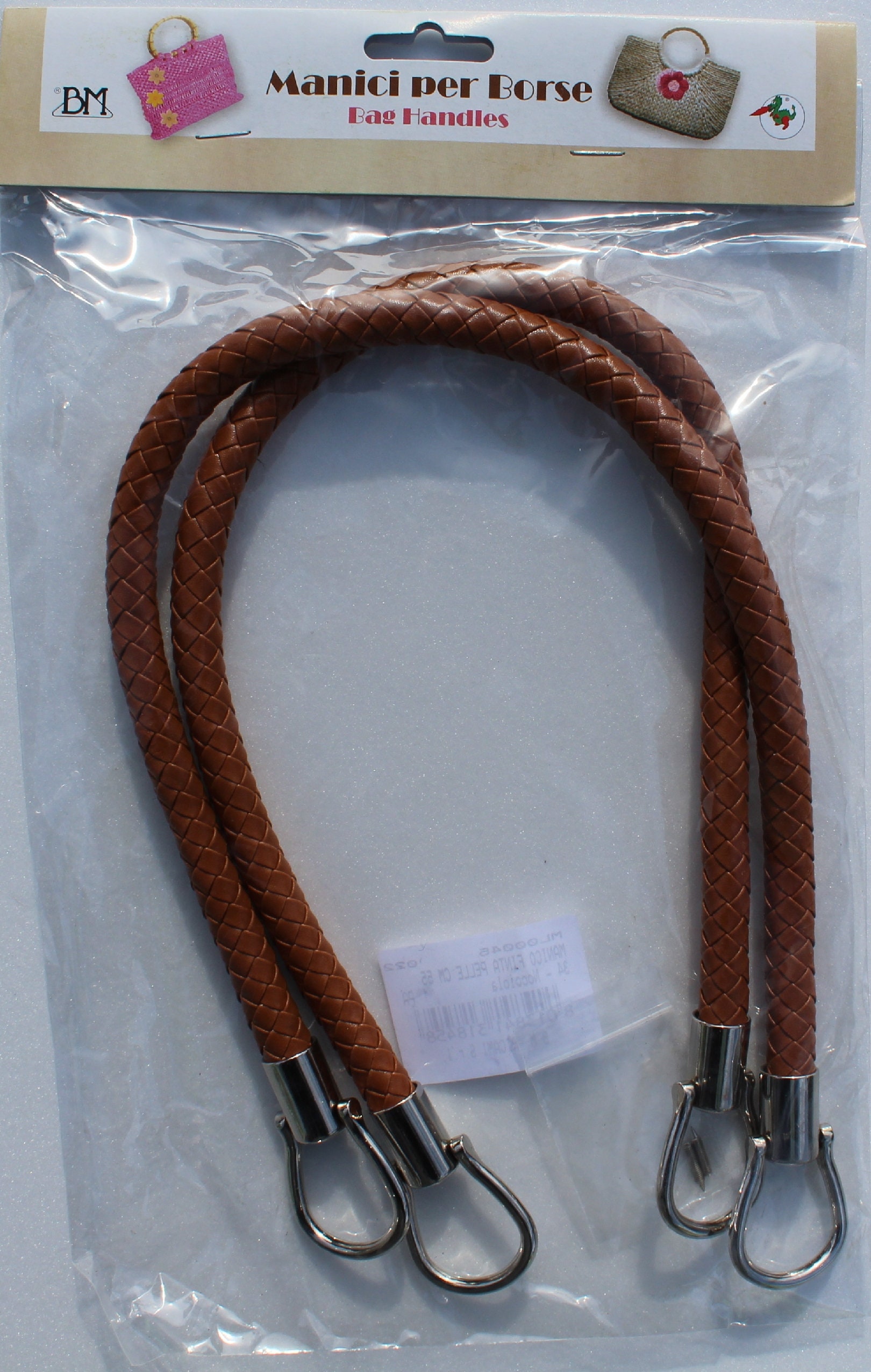 Taschenhenkel Für Häkeltaschen Leder-Taschengriffe 40cm 2er Set