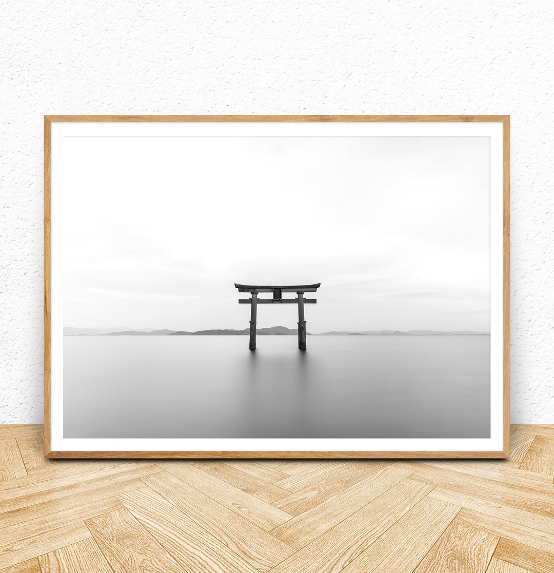 Zen Wall Art, Black and White Photography Print, Downloadable Art Print