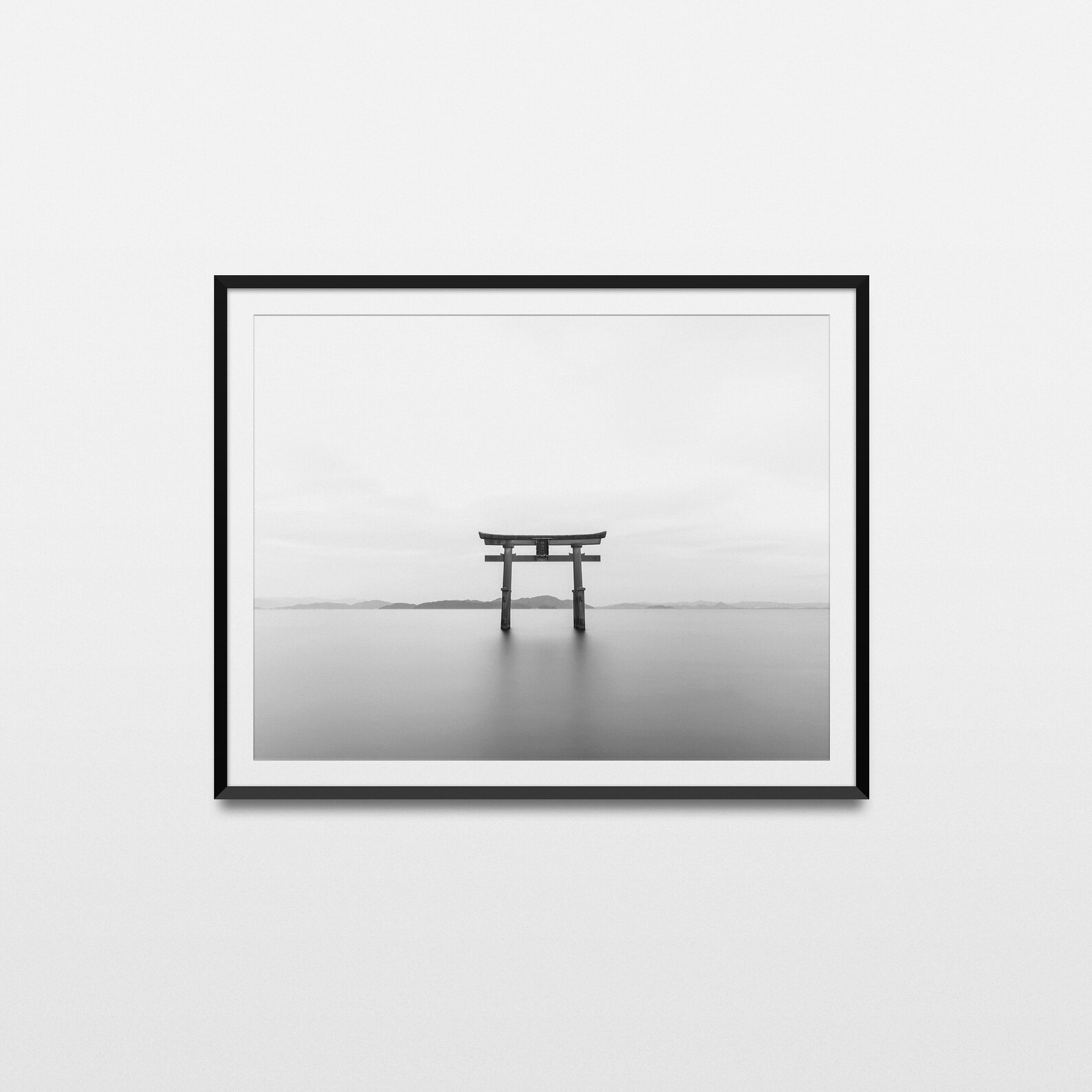 Zen Wall Art Black and White Photography Print Downloadable Etsy