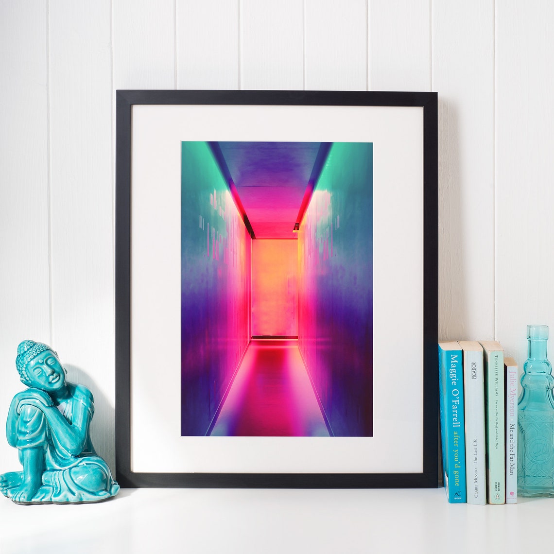 Neon Wall Art Digital Download Instant Art Print Bright | Etsy