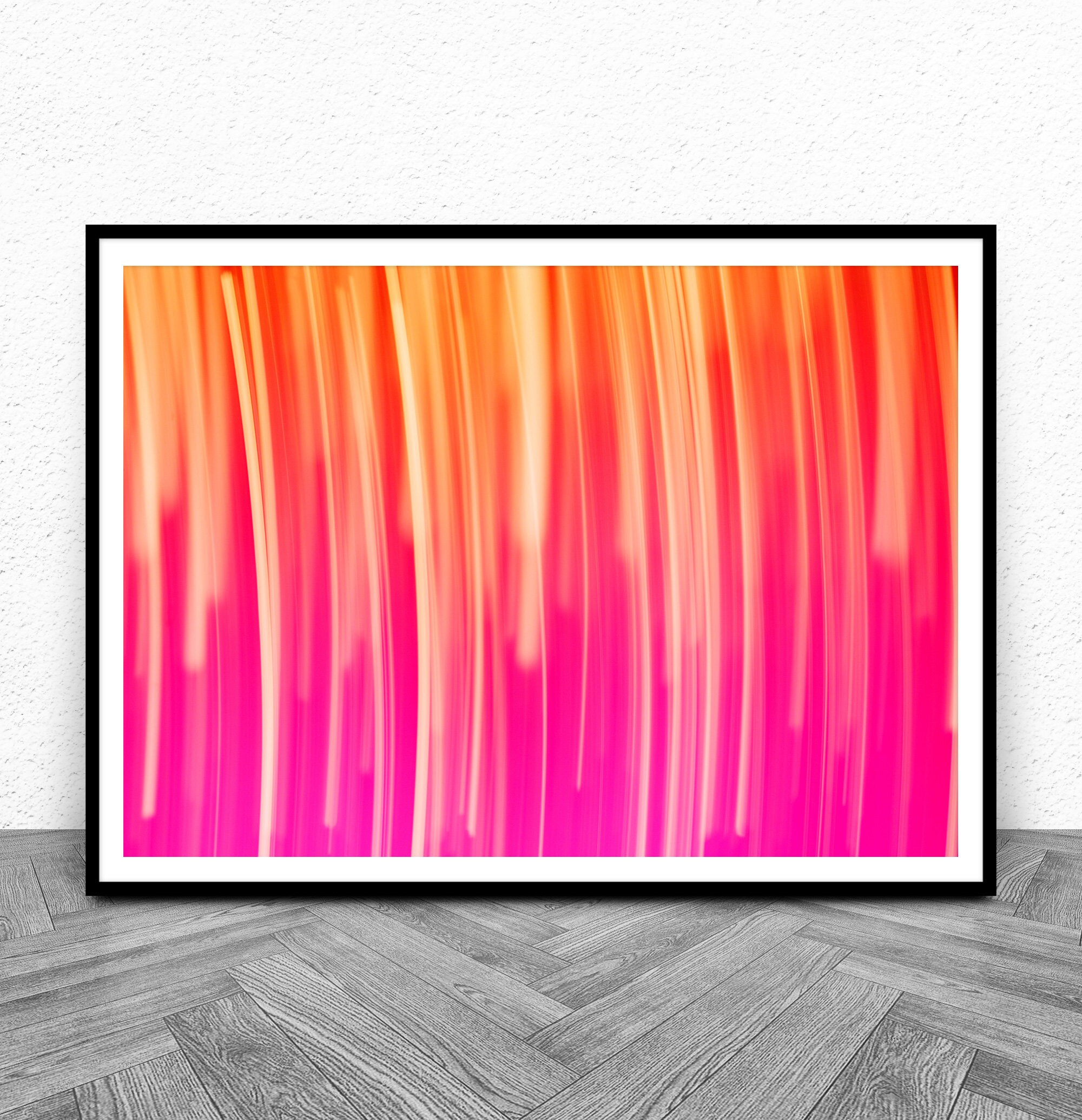 Neon Lights Art Print Digital Download Instant Wall Art Etsy