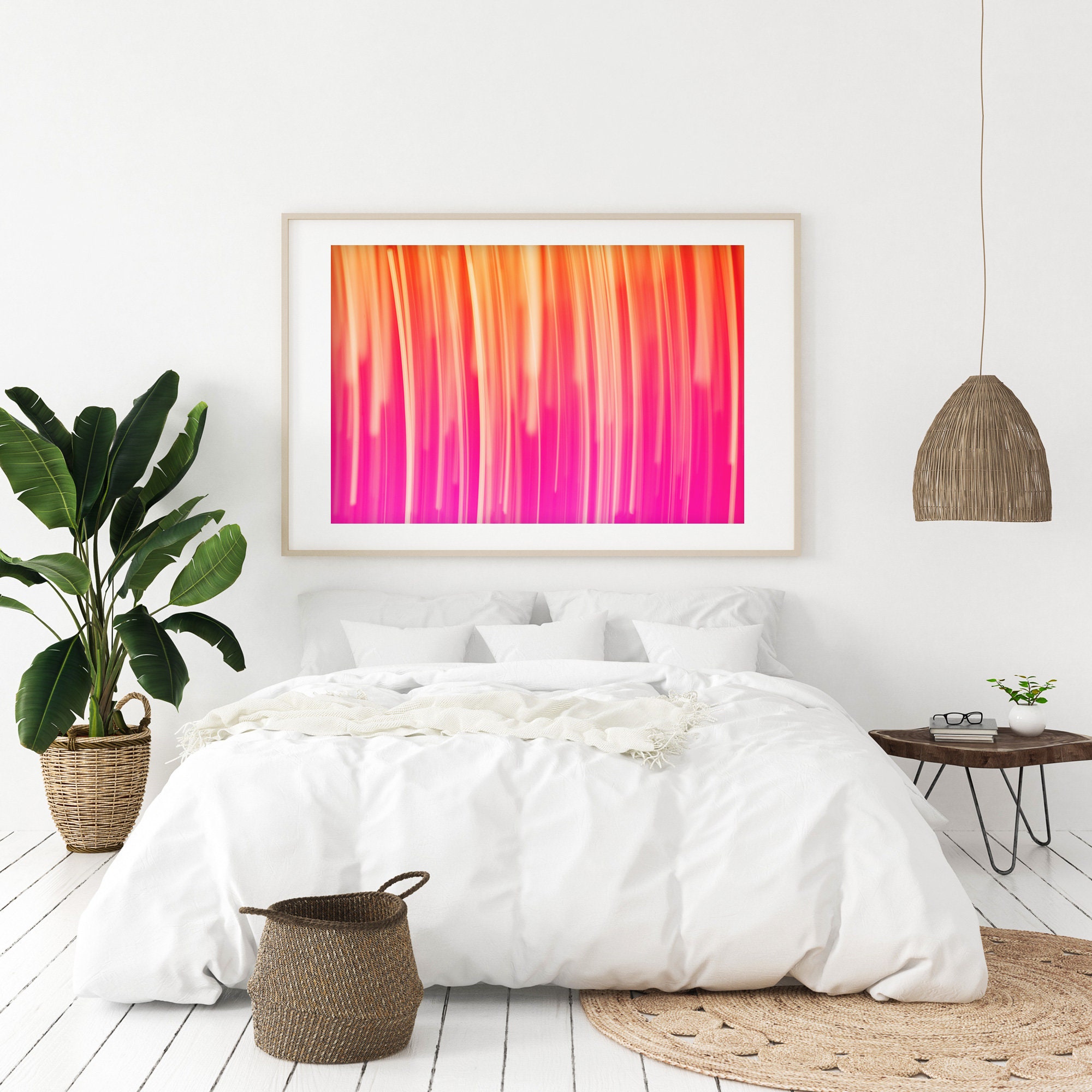 Neon Lights Art Print Digital Download Instant Wall Art Etsy