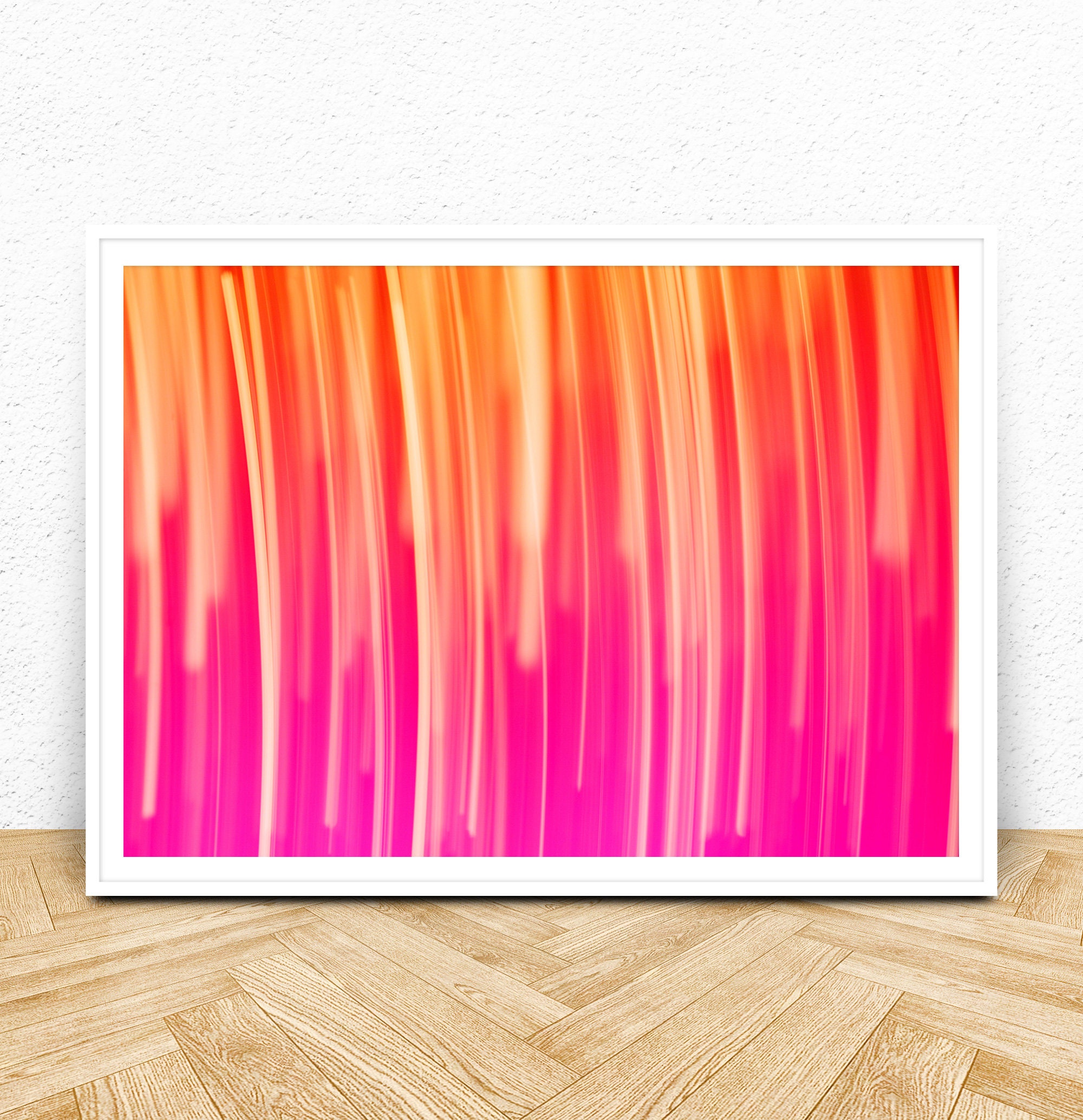 Neon Lights Art Print Digital Download Instant Wall Art Etsy