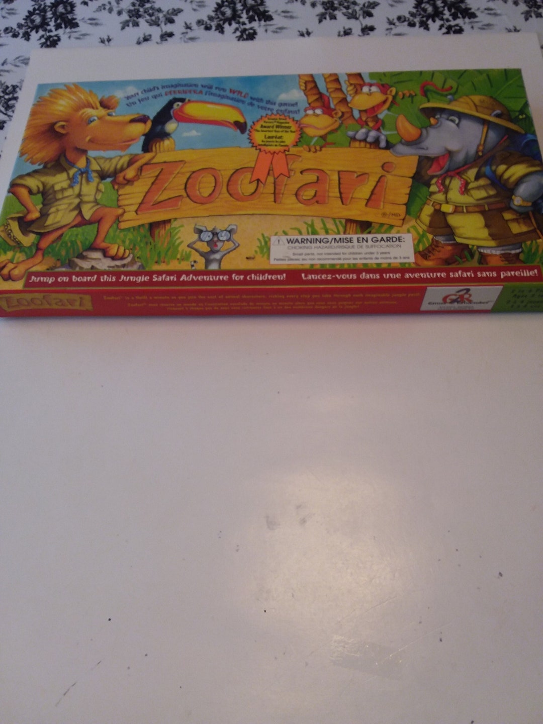 Zoofari Board Game Complete Etsy