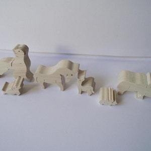 6-piece small animal set No.2 image 2