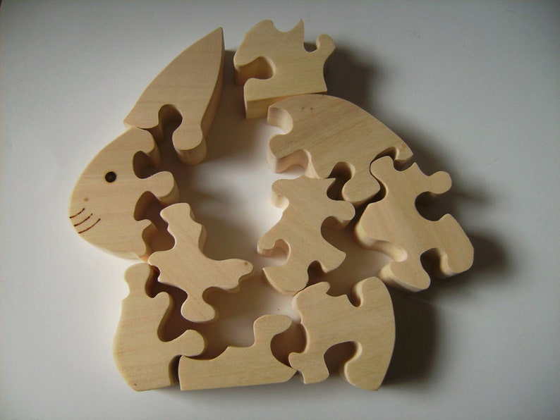 Hasen Puzzle groß Bild 2