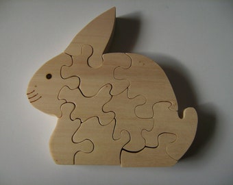 Hasen - Puzzle groß