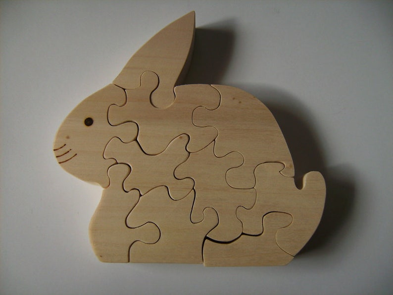 Hasen Puzzle groß Bild 1