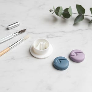 Polymer Clay Cutter Welle | Tonschneider | Polymer Clay Rezept Cutter | Wellen Ausstecher