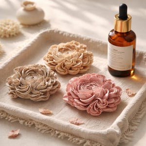 Duftstein Aromatherapie | Raumduft | Stein Duftdiffusor | Blume für ätherische Öle | Dekoration Blumenduftstein
