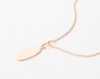 Ellisse necklace 18 kt gold