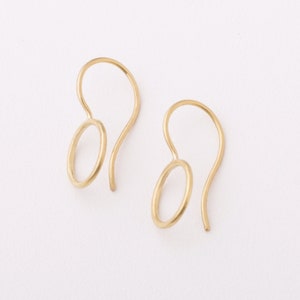 Boucles doreilles Cerchio 18 kt or image 1