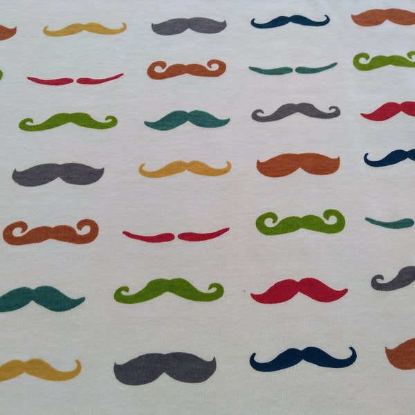 Bio & Fair Jersey Birch Charley Harper Mustache