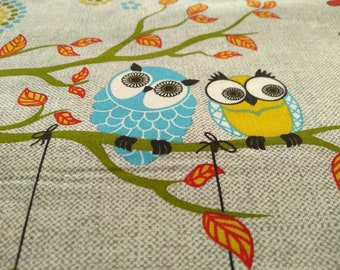 9.98 EUR/meter Sweet owl fabric