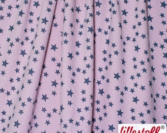 Organic & Fair Stepper Stars, Pink Blue Grey