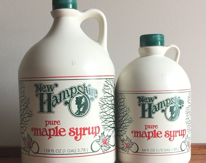 Gallon Pure New Hampshire Maple Syrup Etsy