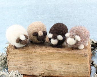 Felt sheep standing, 2 sizes, sheep, felt, felted, felt sheep, Christmas, Advent, Easter, gift, school, seasonal table
