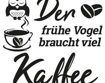 Wandtattoo kaffeetasse | Etsy Wandtattoo kaffeetasse | Etsy