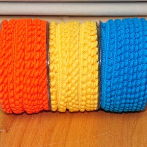 2 m mini-bobbles MINI-POMPONS orange image 2