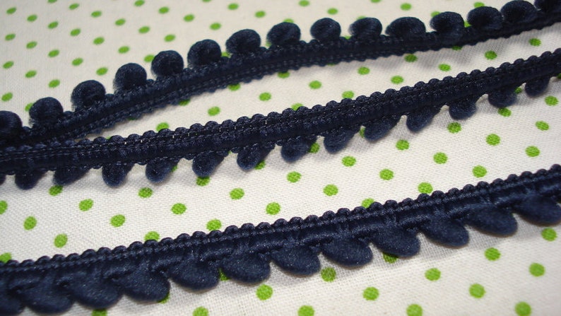 2 m mini bobble braid in blue image 2