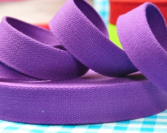 2 m ribbon in lilac COTTON (seat-belt?);D!