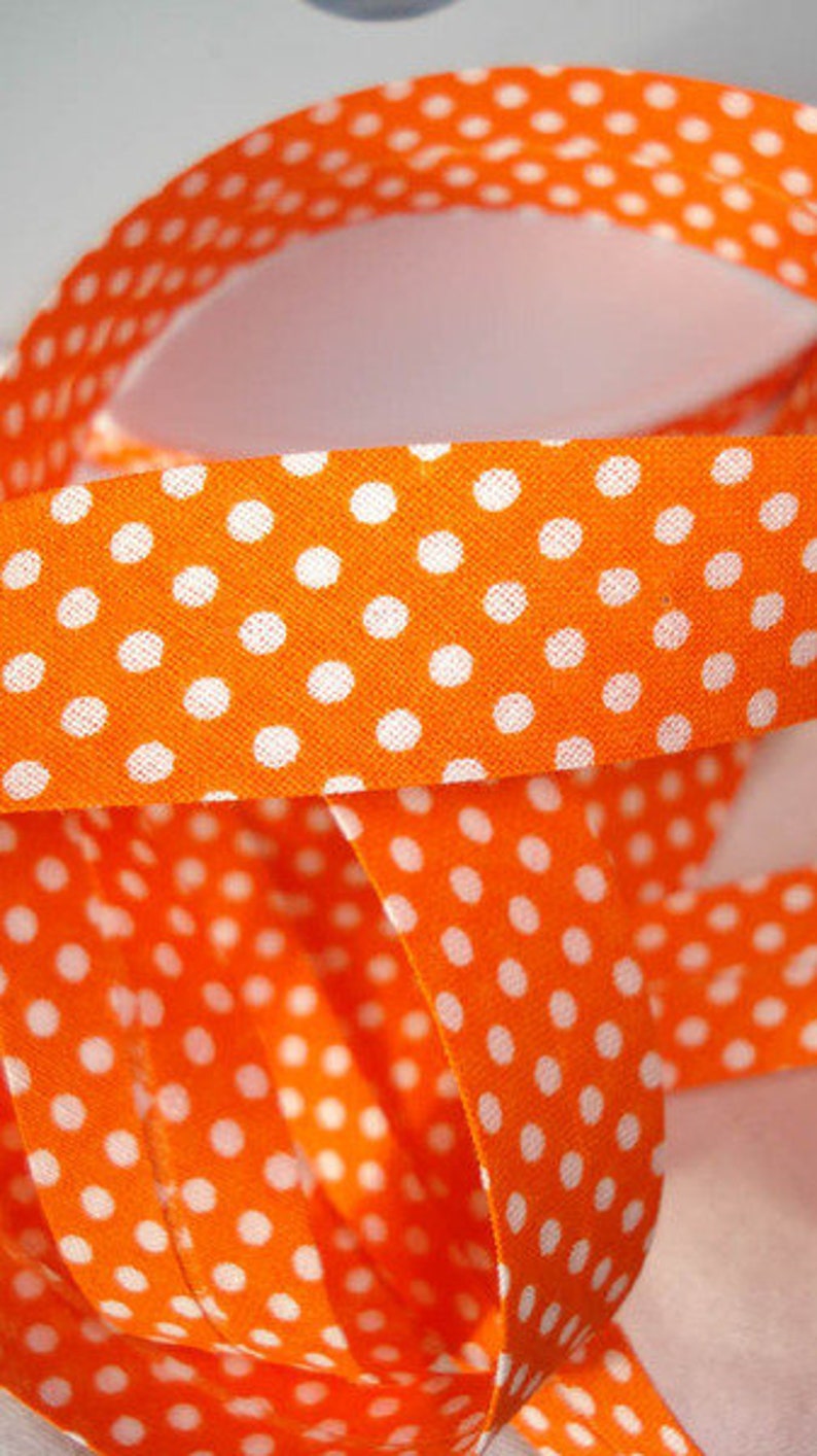 3 m bias binding with white dots image 2