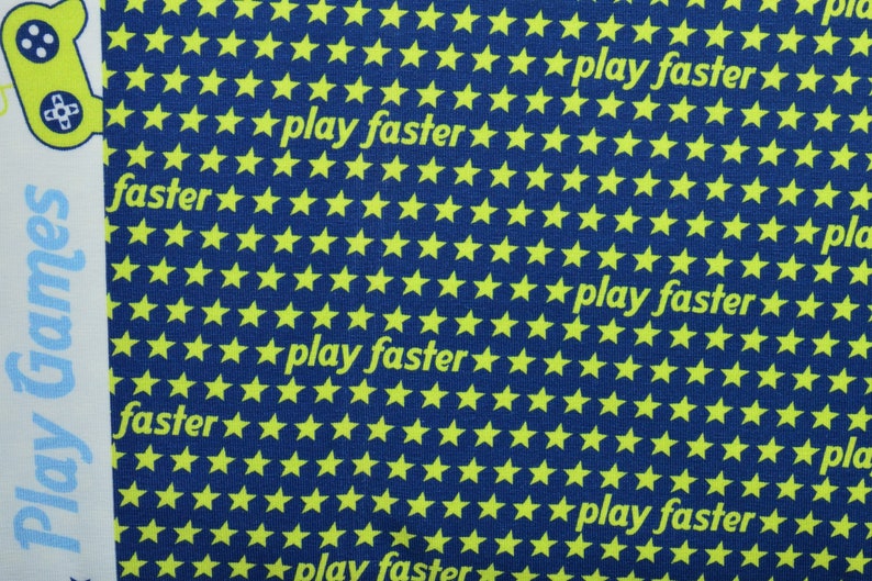 0,5 M play Faster Hilco Jersey Dklblau/neon image 1