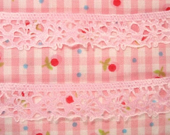 2 m lace pink