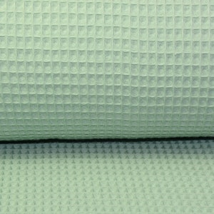 0,5 x 1,52 m NELSON Waffelpique WAFFELPIQUÉ smaragd 100 % CO col. 100266 immagine 6