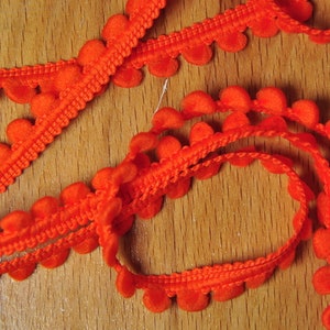 2 m mini-bobbles MINI-POMPONS orange image 4