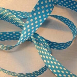 3 m bias binding with white dots image 2