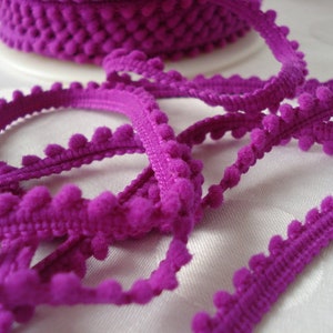 2 m Mini-Pompons lilas image 2