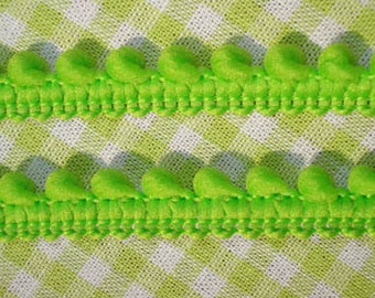 2 m mini- bobble braid in green