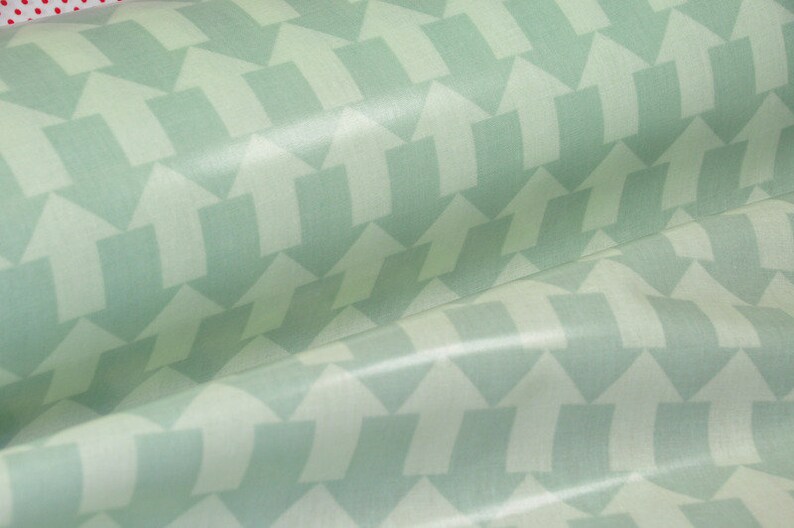 0.25 m x 0.75 m nappe en pla THIS WAY dusty mint image 2